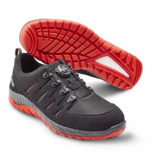 Vernesko Maddox BOA® Black-Red Low – Elten, Damesko, Nye Sko