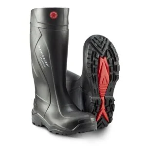 Dunlop sklihemmende gummistøvler med vern PurofortPluss - Dunlop - Ultimat sikkerhet, komfort og slitestyrke, Damesko, Nye Sko