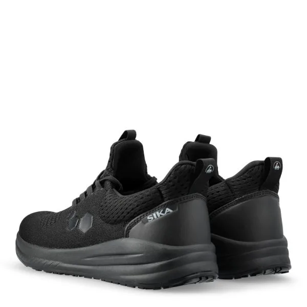 Sika Arbeidssko Sprint Knit Lace sort/hvit - , Arbeidssko, Nye Sko