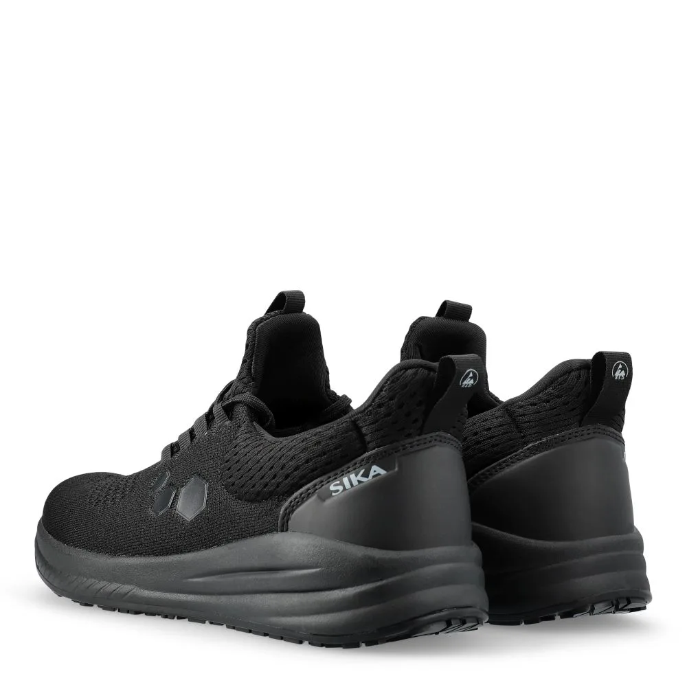 Sika Arbeidssko Sprint Knit Lace sort/hvit - , Arbeidssko, Nye Sko