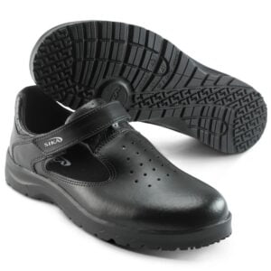 Sandal Fusion sort- Sika, Damesko, Nye Sko