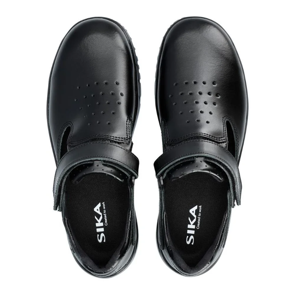 Sandal Fusion sort- Sika, Damesko, Nye Sko