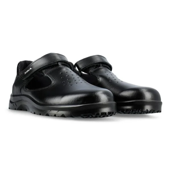 Sandal Fusion sort- Sika, Damesko, Nye Sko