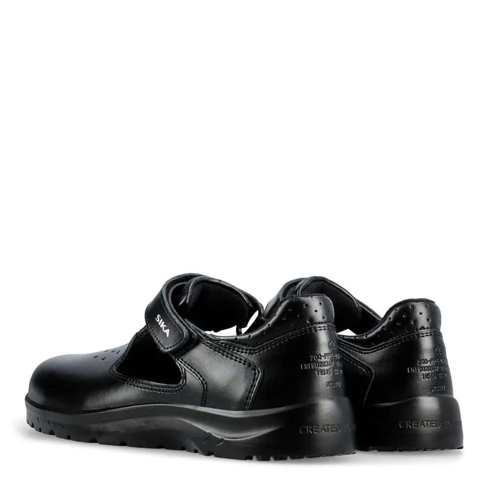 Sandal Fusion sort- Sika, Damesko, Nye Sko