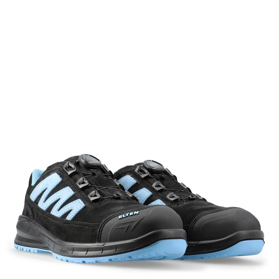 Vernesko MARTEN XXSports Pro Boa® Black-Blue Low – Elten, Arbeidssko, Nye Sko