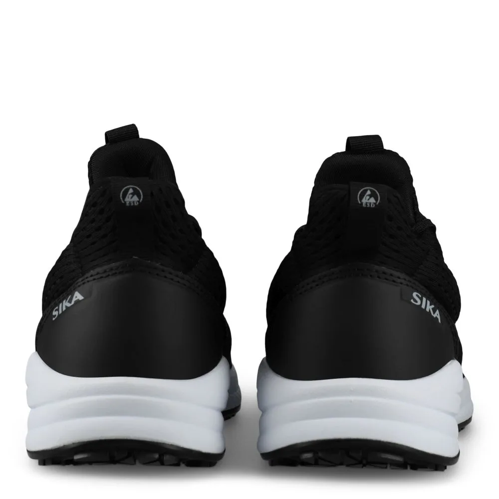 Sika Arbeidssko Sprint Knit Lace sort/hvit - , Arbeidssko, Nye Sko